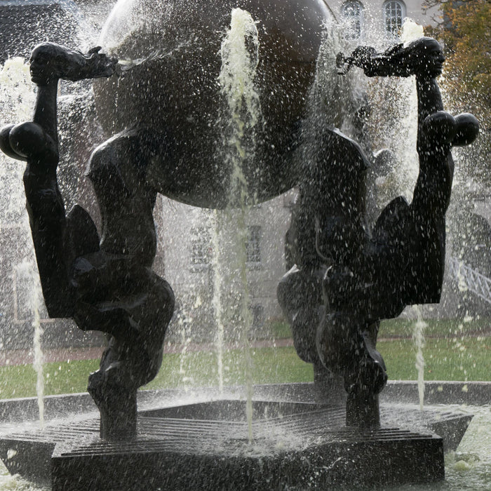 Outdoor Fountains Art Installations or Functional Features