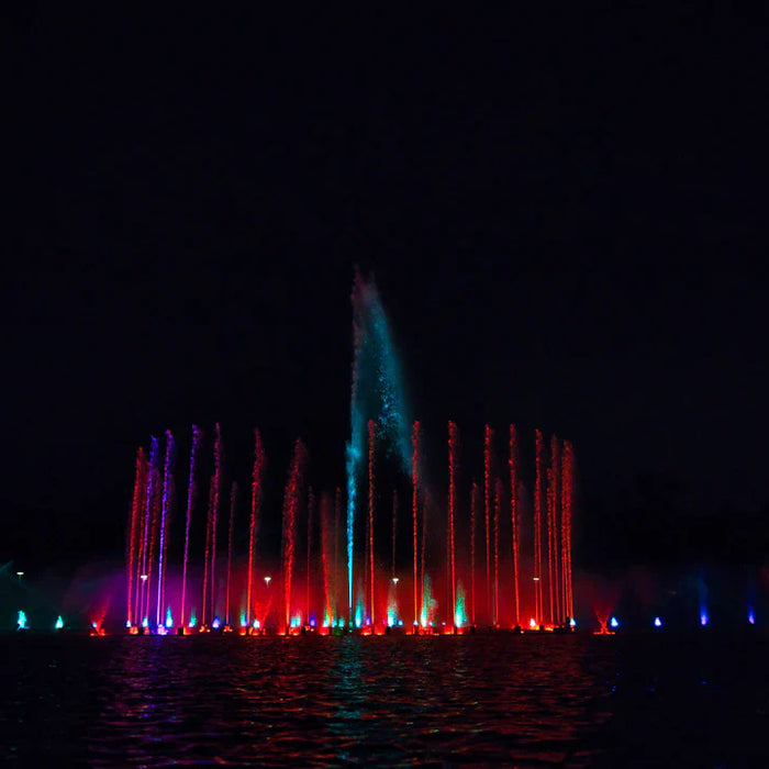 Illuminate Your Outdoor Fountains with LED Lighting Options