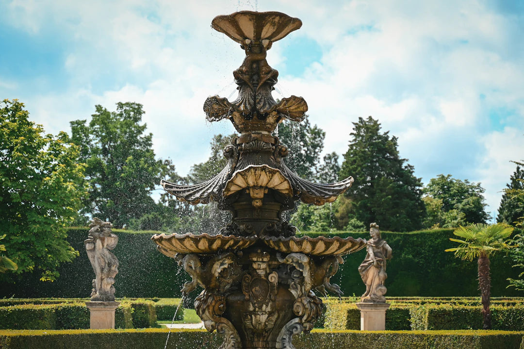 Discovering Cultural Symbolism in Outdoor Fountains