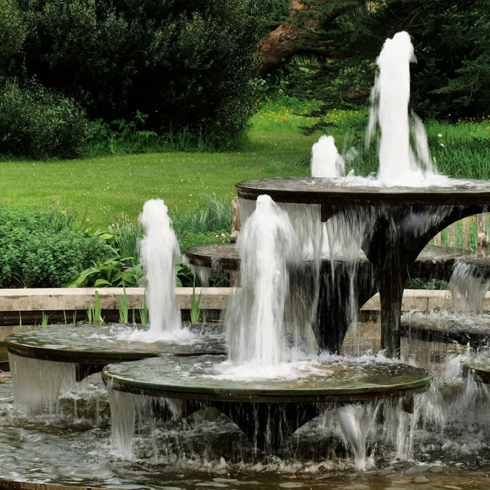 Elegant Solar-Powered Fountains for Tranquil Gardens