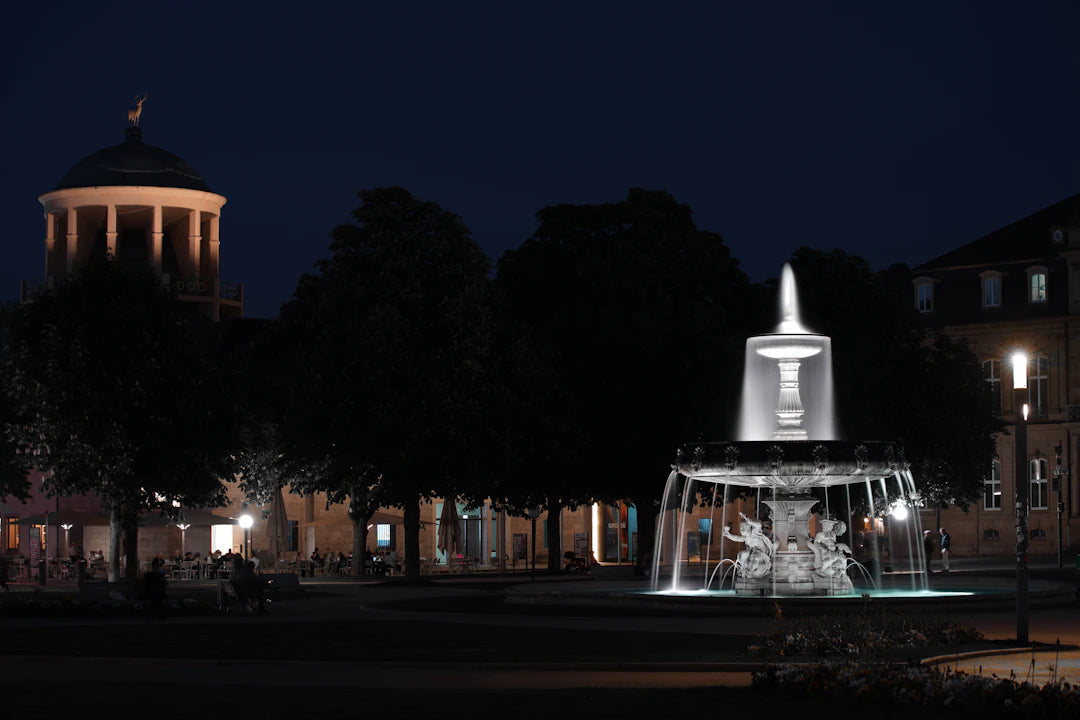 Enhance Your Outdoor Fountains with Stylish Lighting