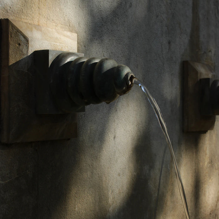 Elegant Brass Spouts for Timeless Outdoor Fountains