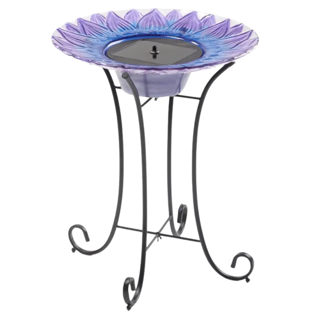 Glass Birdbaths