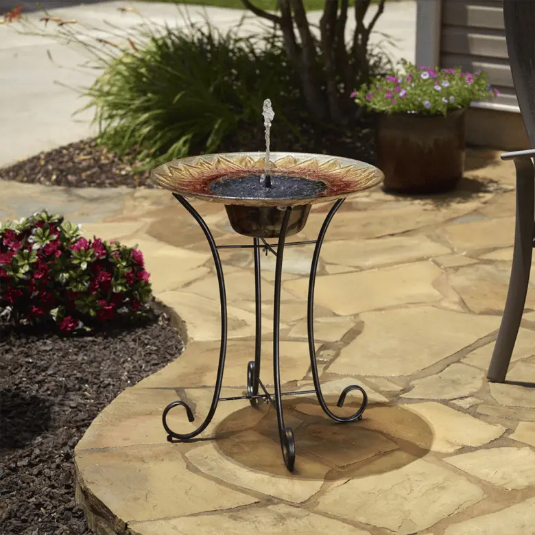 Glass Bird Baths FountainsUSA