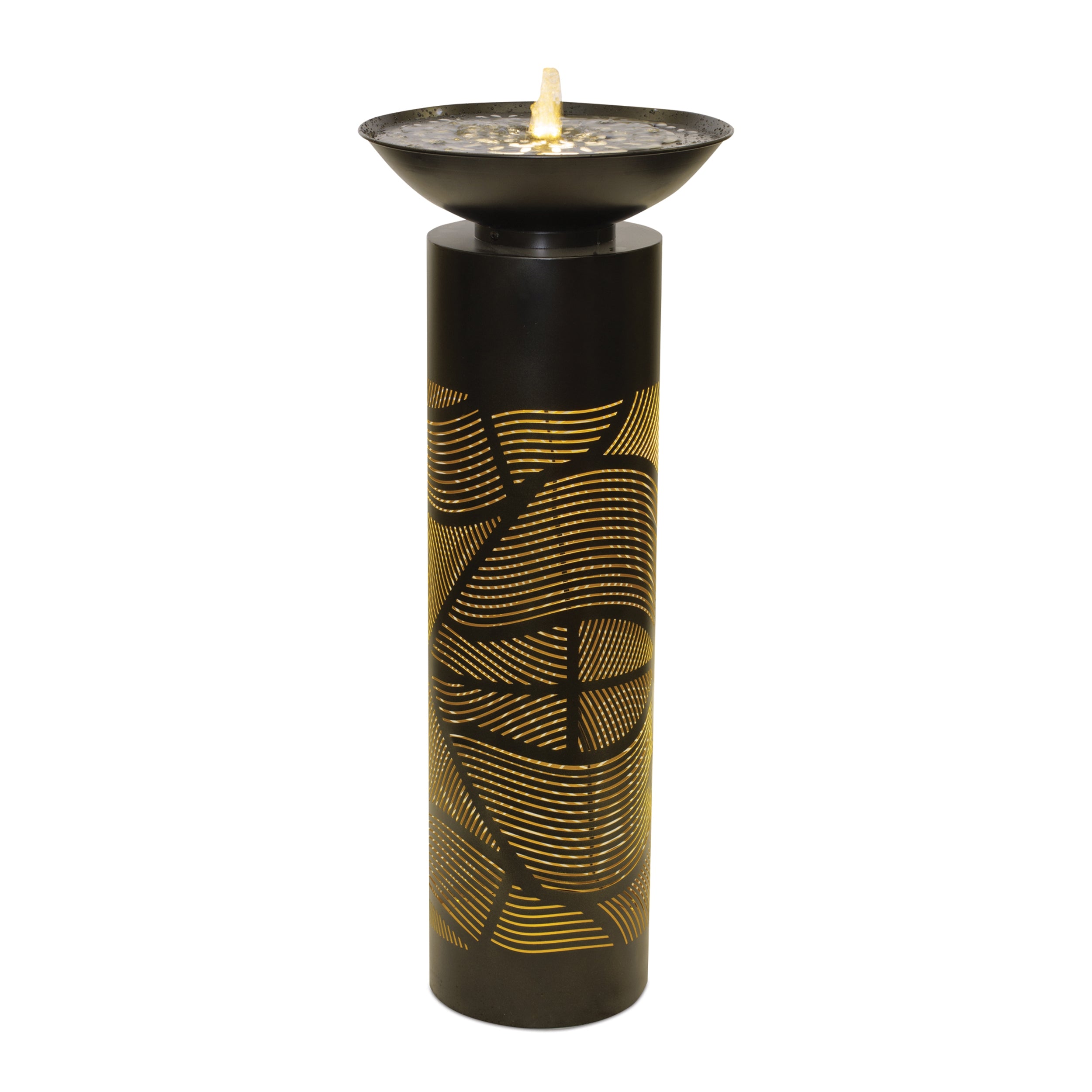 Melrose International 36”H Metal UL Plug Fountain 11023DS