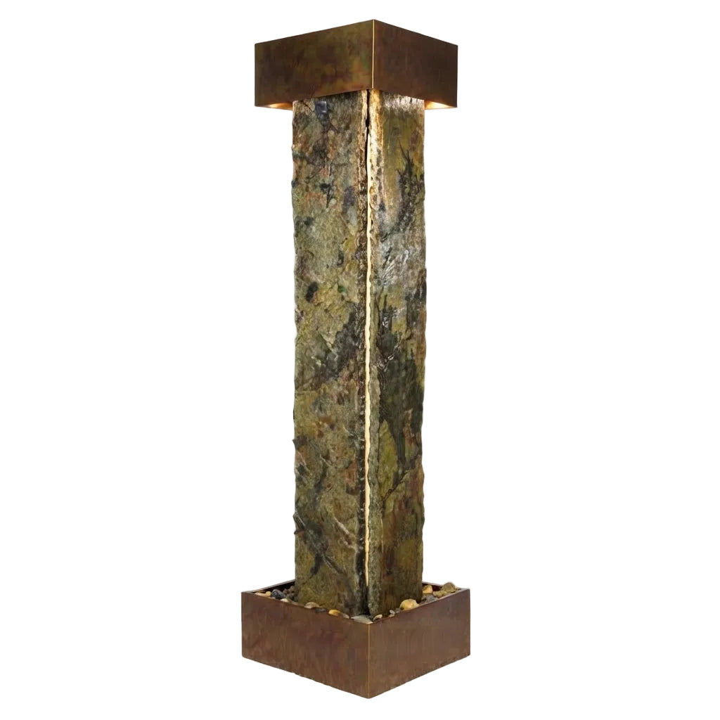 Adagio Artesian Springs 70" H x 26" W Indoor Water Floor Fountain ASF1002
