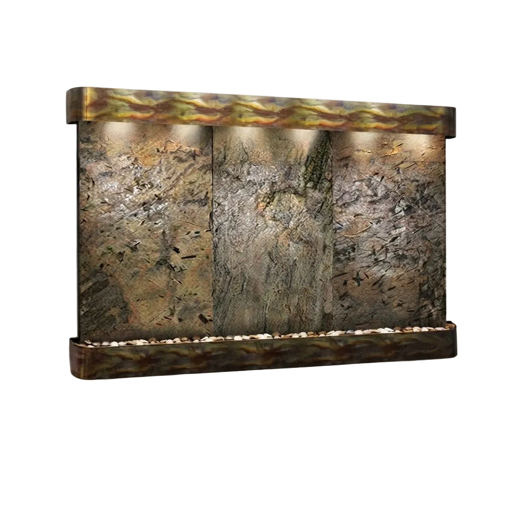 Adagio Solitude River 69"H x 78"W Indoor Wall Fountain SRR1011