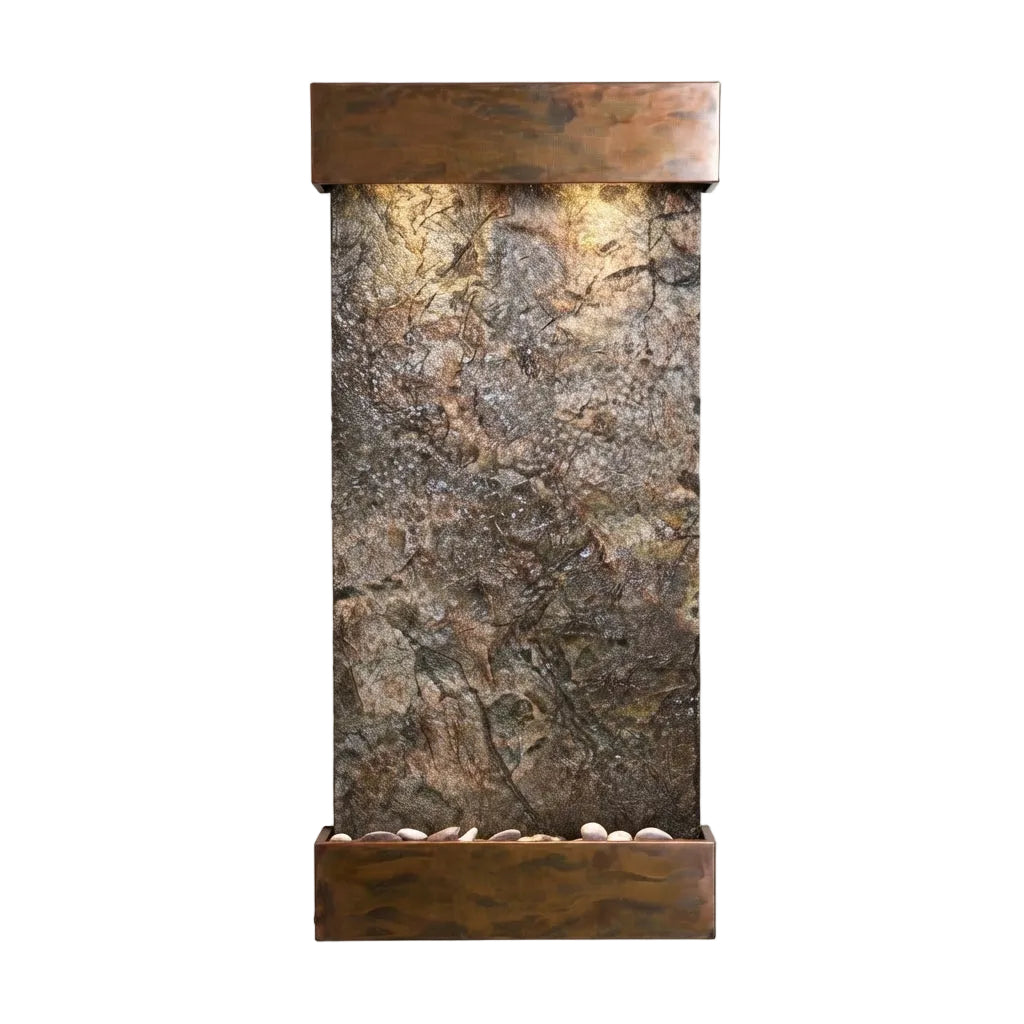Adagio Whispering Creek 46"H x 22"W Indoor Wall Fountain WCS1511