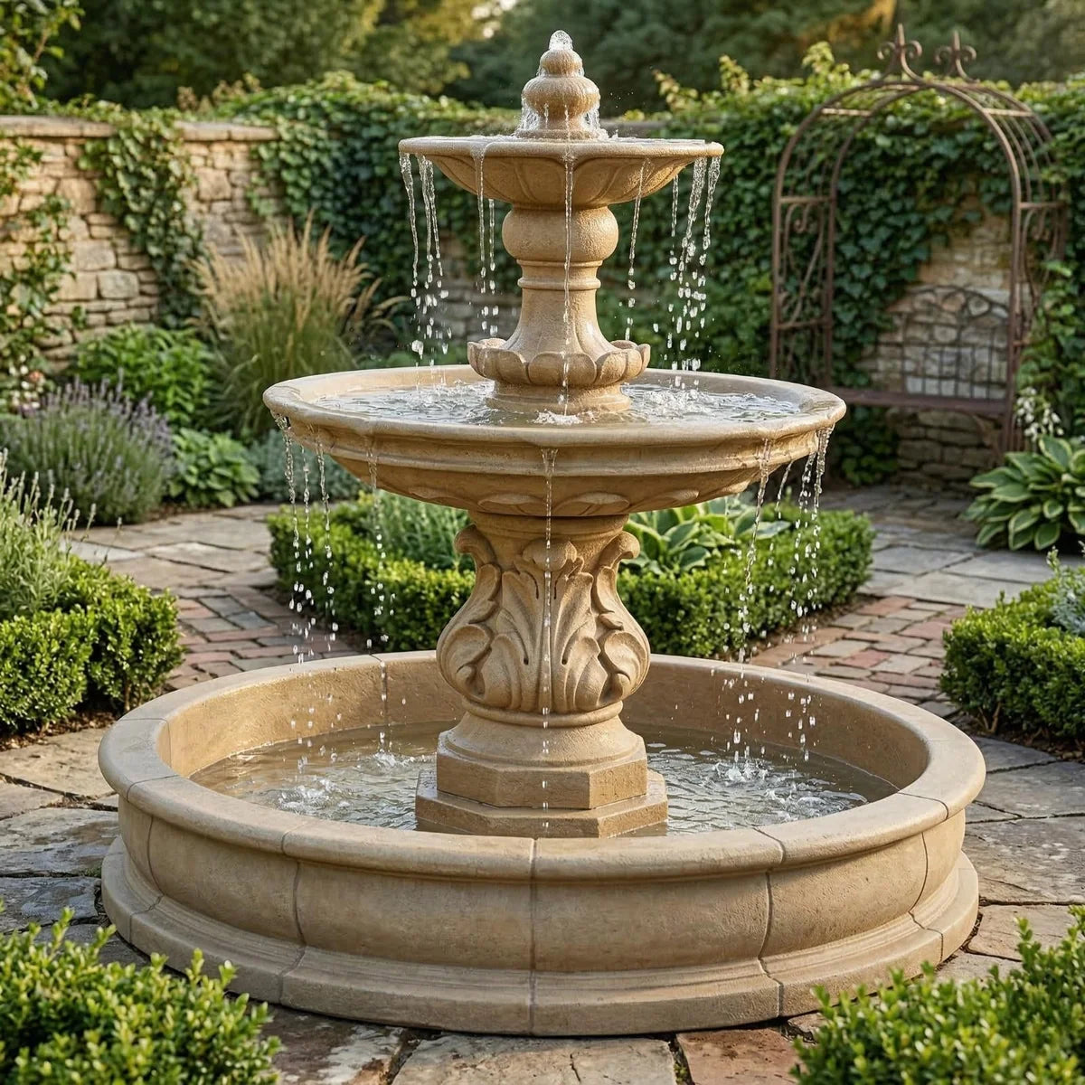 Giannini Garden Chelsea Garden Outdoor Pond Fountain 1205