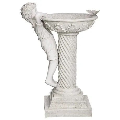 Design Toscano Summer's Splash Sculptural Birdbath EU1392
