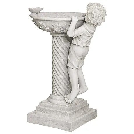 Design Toscano Summer's Splash Sculptural Birdbath EU1392