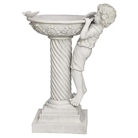 Design Toscano Summer's Splash Sculptural Birdbath EU1392