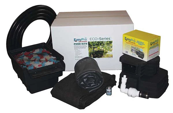 Easy Pro Pond ECO-Series Complete Pond Kit For 6' x 6' Pond EPK66