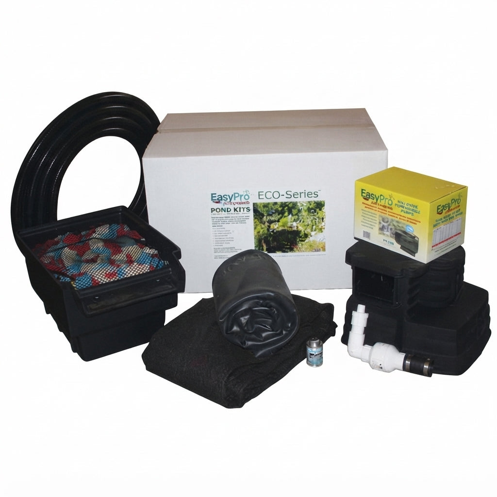 Easy Pro Pond ECO-Series Complete Pond Kit For 6' x 6' Pond EPK66