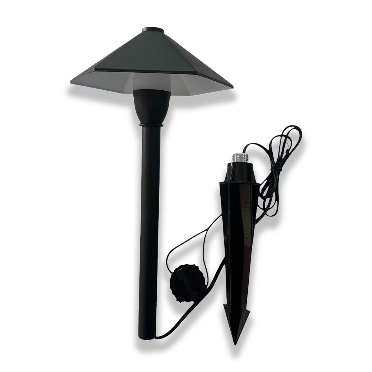 Yard Bright Hexagon Hood Garden Light