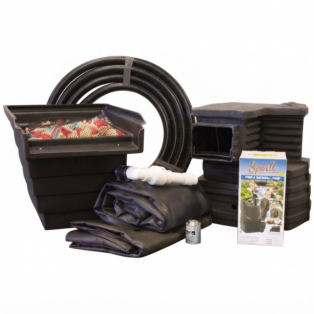 Easy Pro Pond ECO-Series Complete Pond Kit For 15' x 20' Pond EPK1520