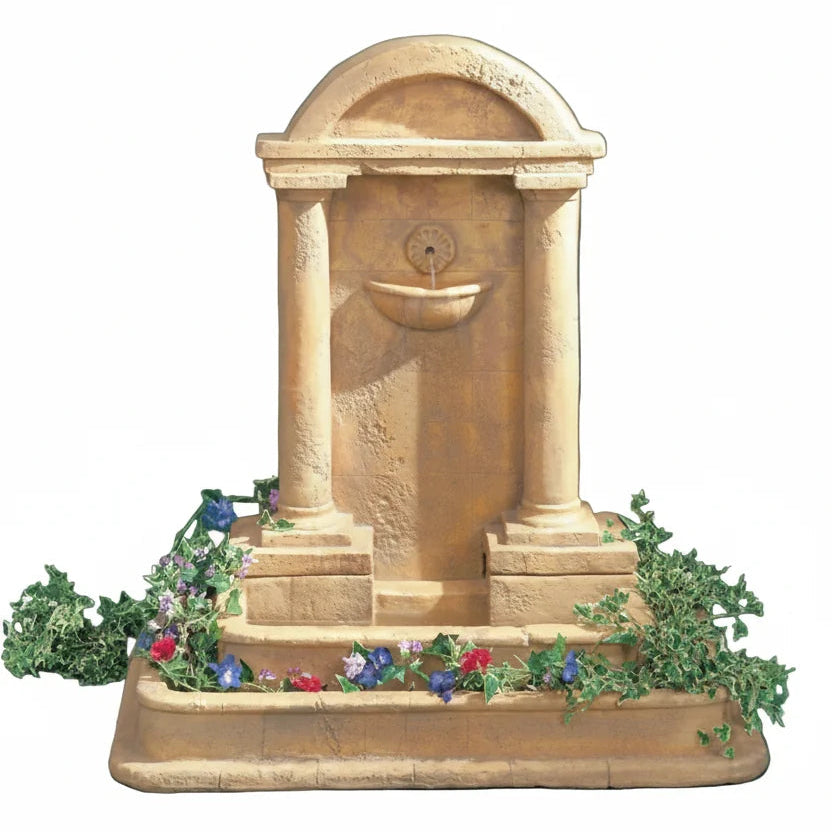 Giannini Garden Foro Romano Outdoor Wall Fountain 101
