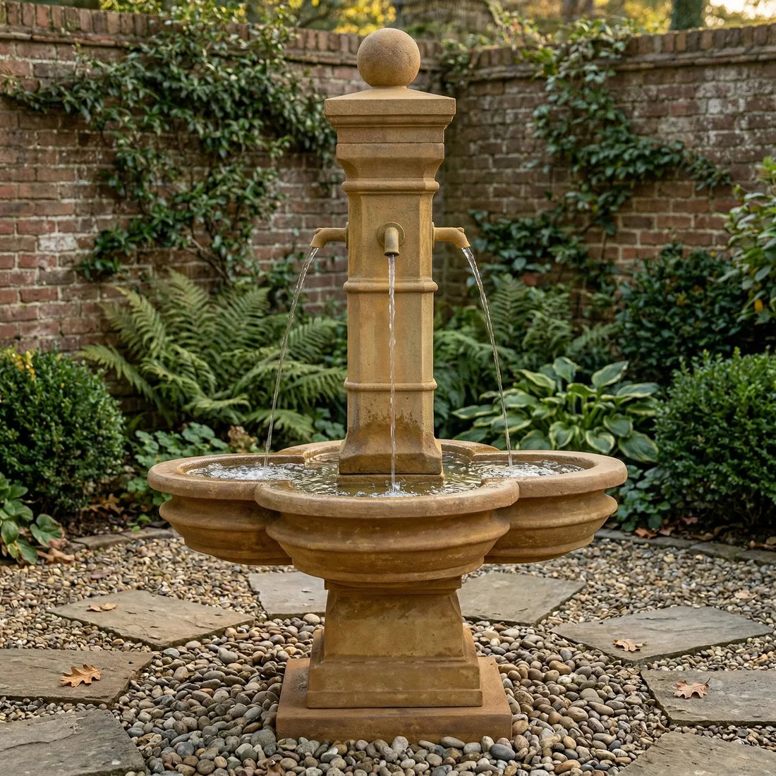Giannini Garden Grand Avignon Outdoor Courtyard Fountain 1595C