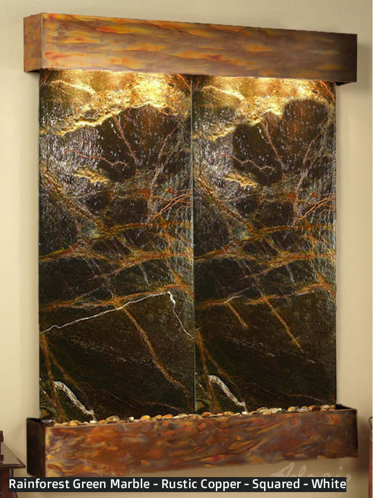 Adagio Majestic River 69"H x 54"W Indoor Wall Fountain MRR1011