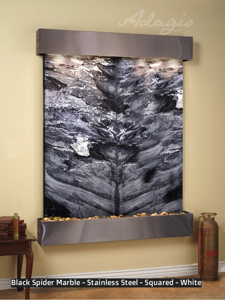 Adagio Majestic River 69"H x 54"W Indoor Wall Fountain MRR1011