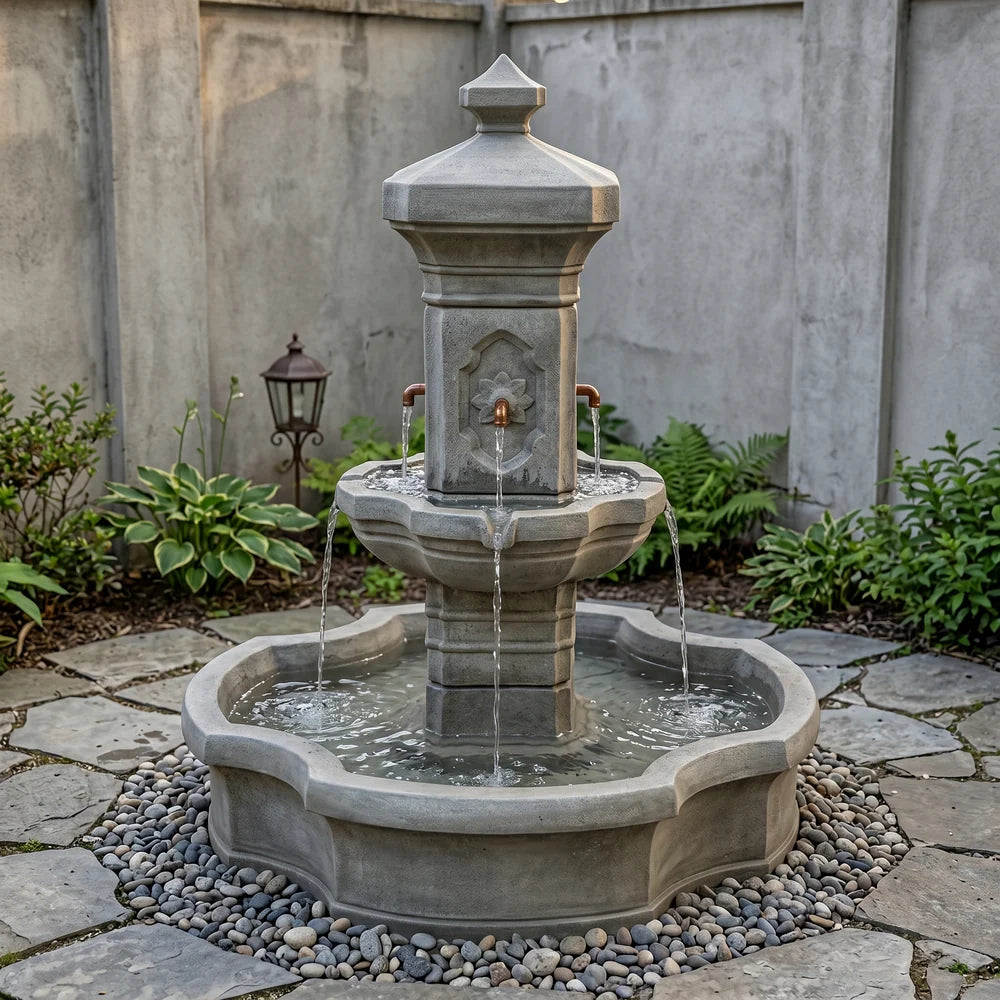 Giannini Garden Monterosso Outdoor Pond Fountain 1853