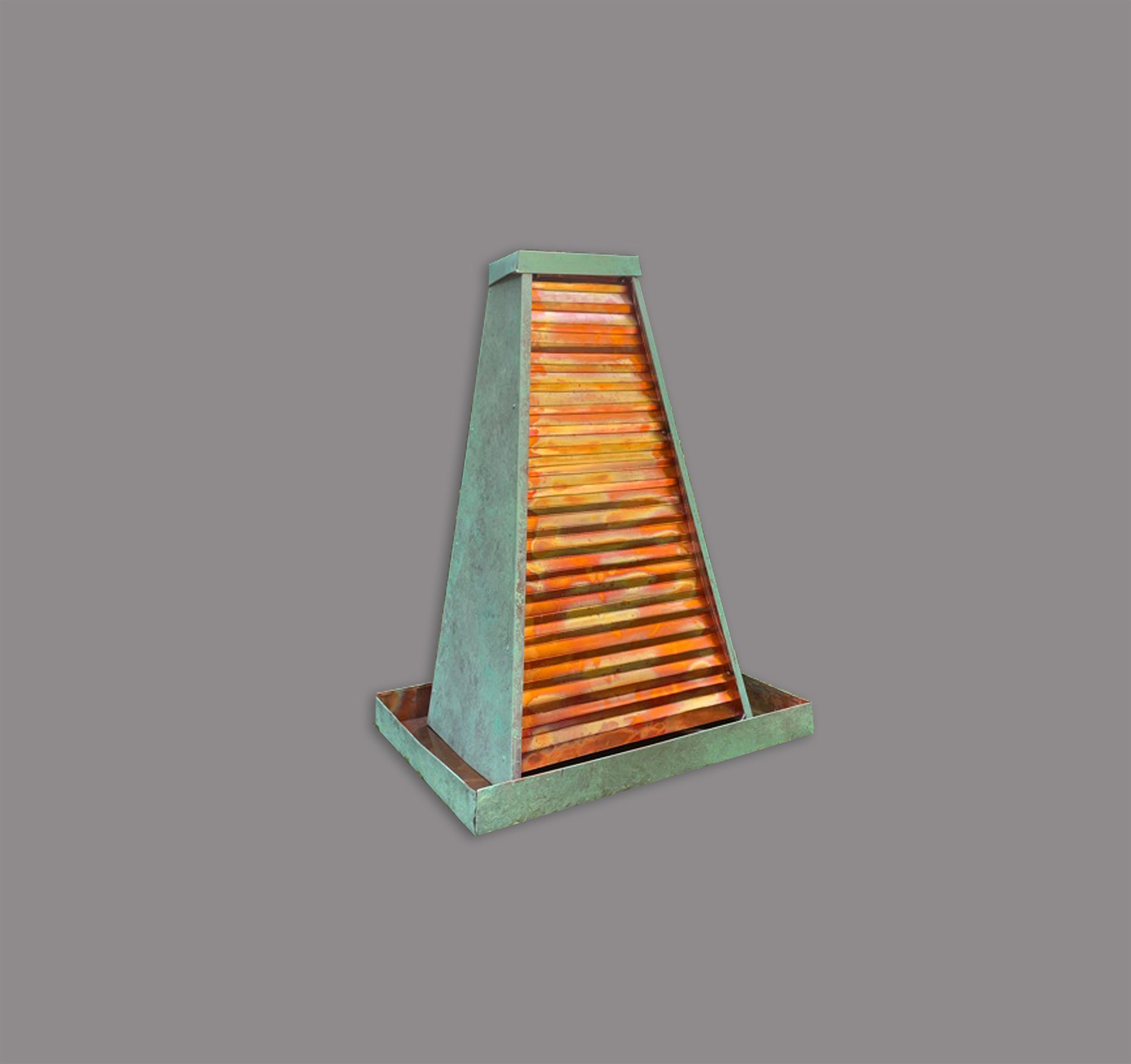 Cameron Harvey Obelisk 48″ H x 36" W Garden Outdoor Backyard Fountain