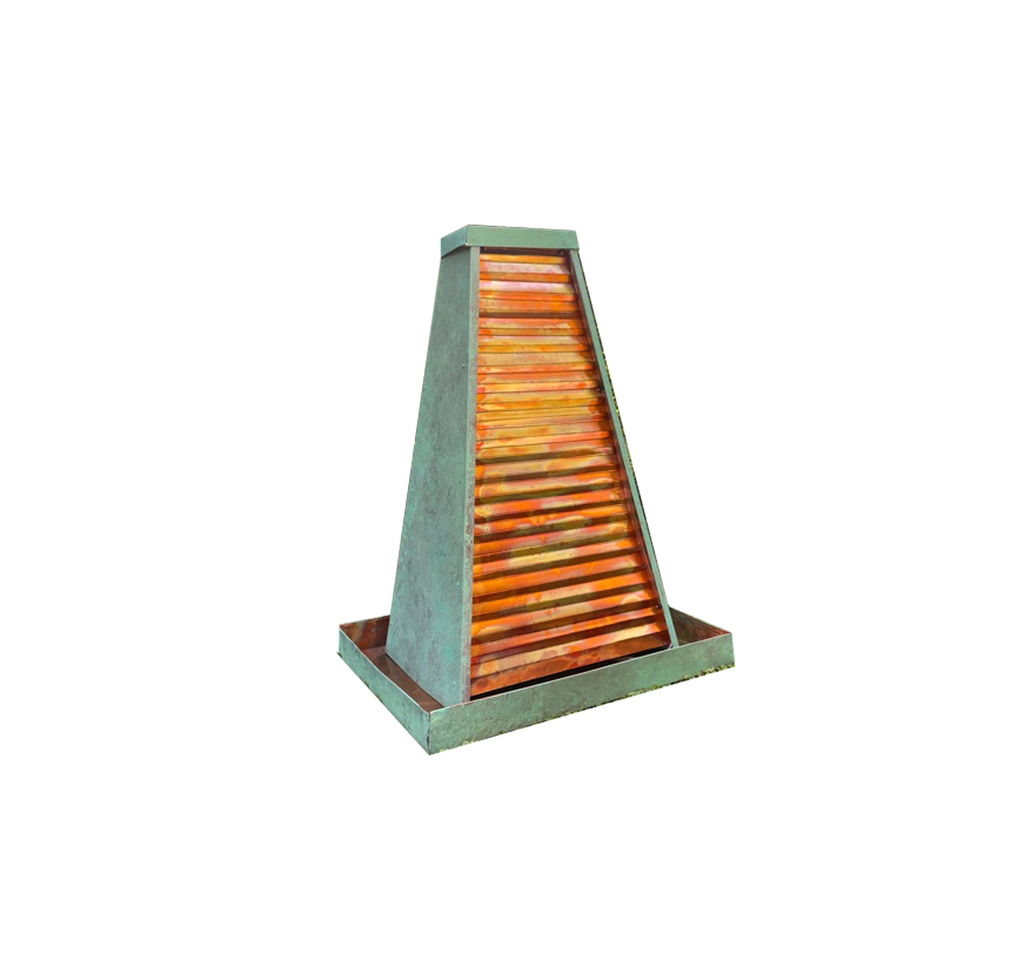 Cameron Harvey Obelisk 48″ H x 36" W Garden Outdoor Backyard Fountain
