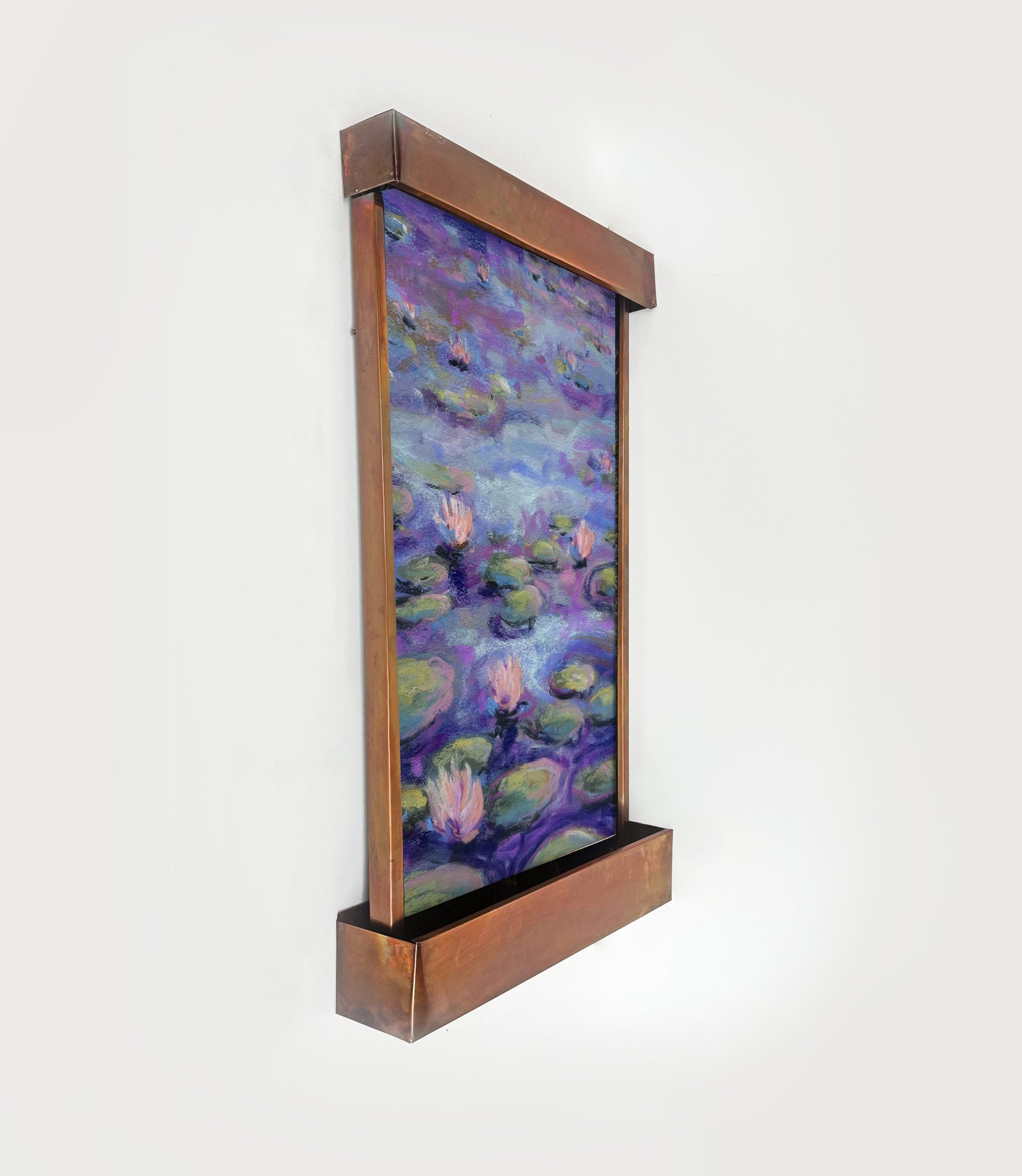 Cameron Harvey Pastel 48″ H x 28″ W Giverny Indoor Wall Fountain