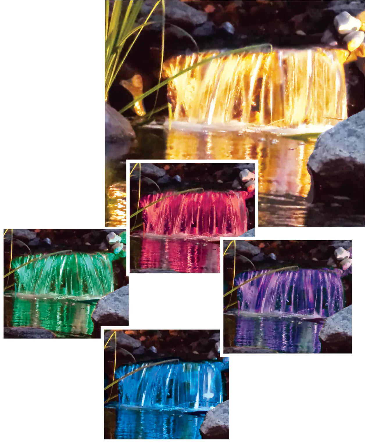 Easy Pro Pond Stainless Steel Color Changing LED Submersible Light RGB9PL