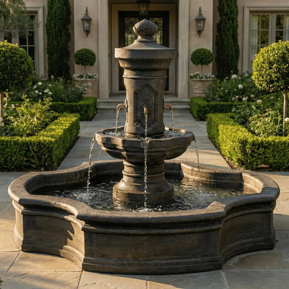 Giannini Garden Ravello Monaco Outdoor Pond Fountain 1859