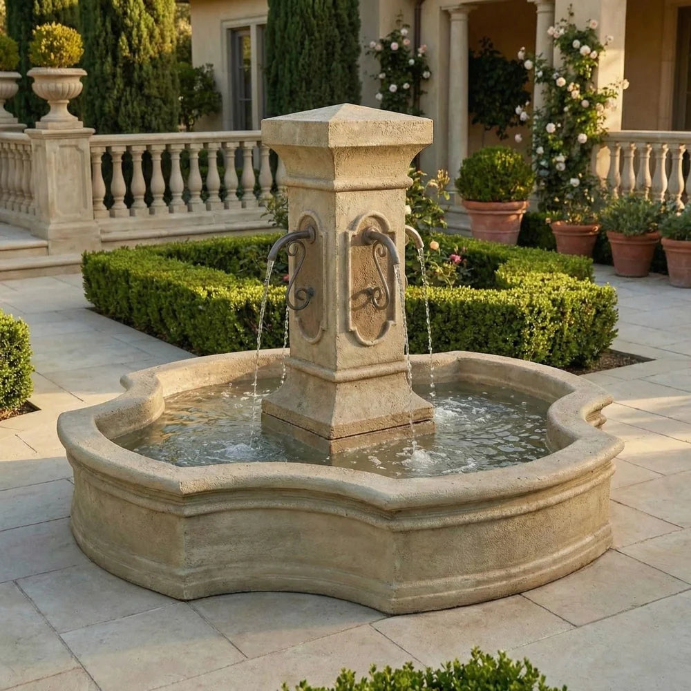 Giannini Garden San Pietro Monaco Outdoor Pond Fountain 1856C