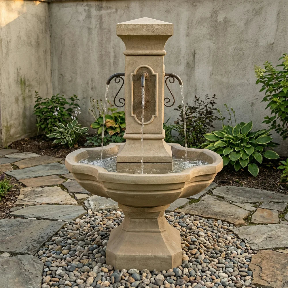 Giannini Garden San Pietro Outdoor Courtyard Fountain 1847C
