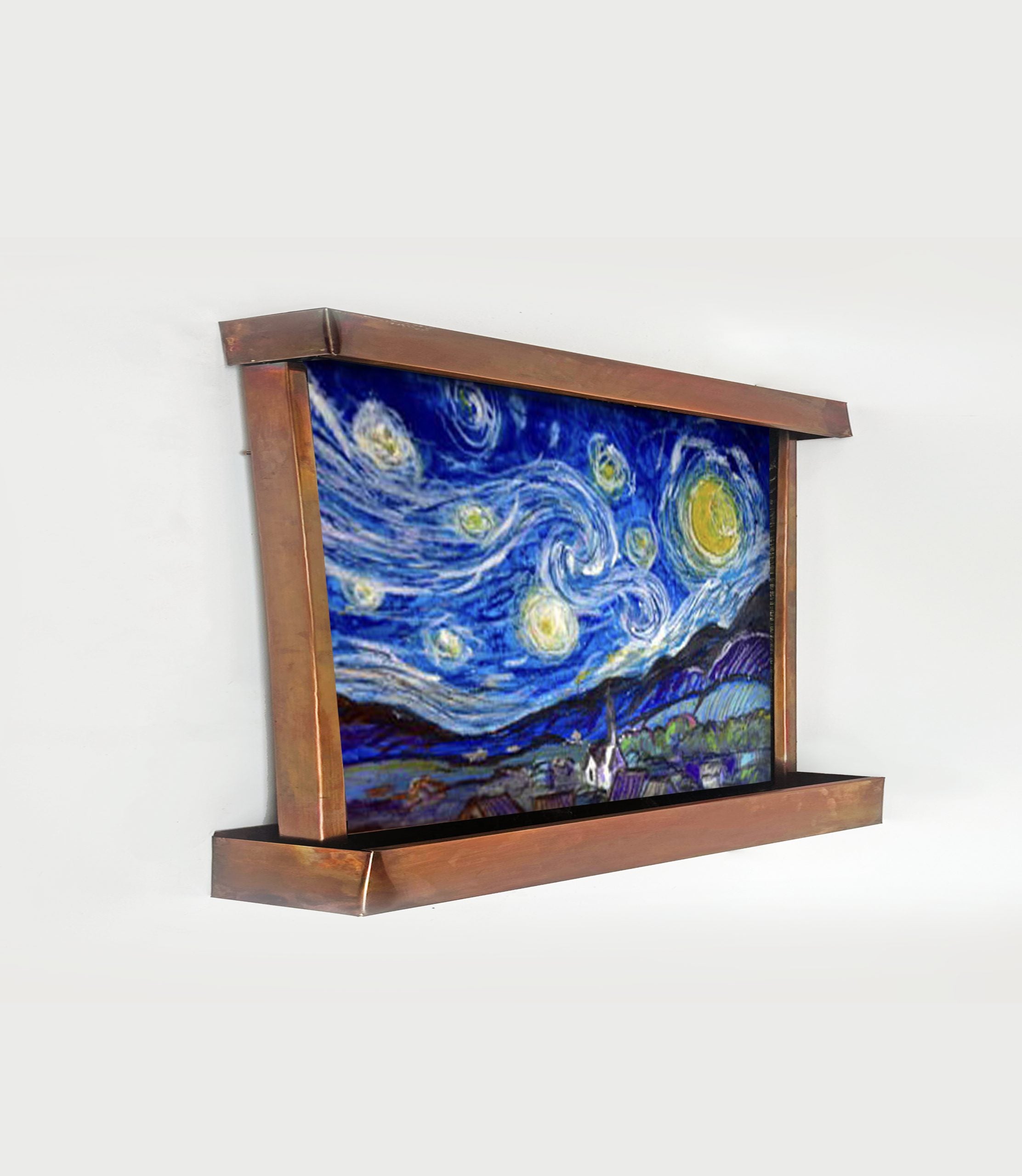Cameron Harvey Starry Night 36″ H x 48″ W Indoor Wall Fountain