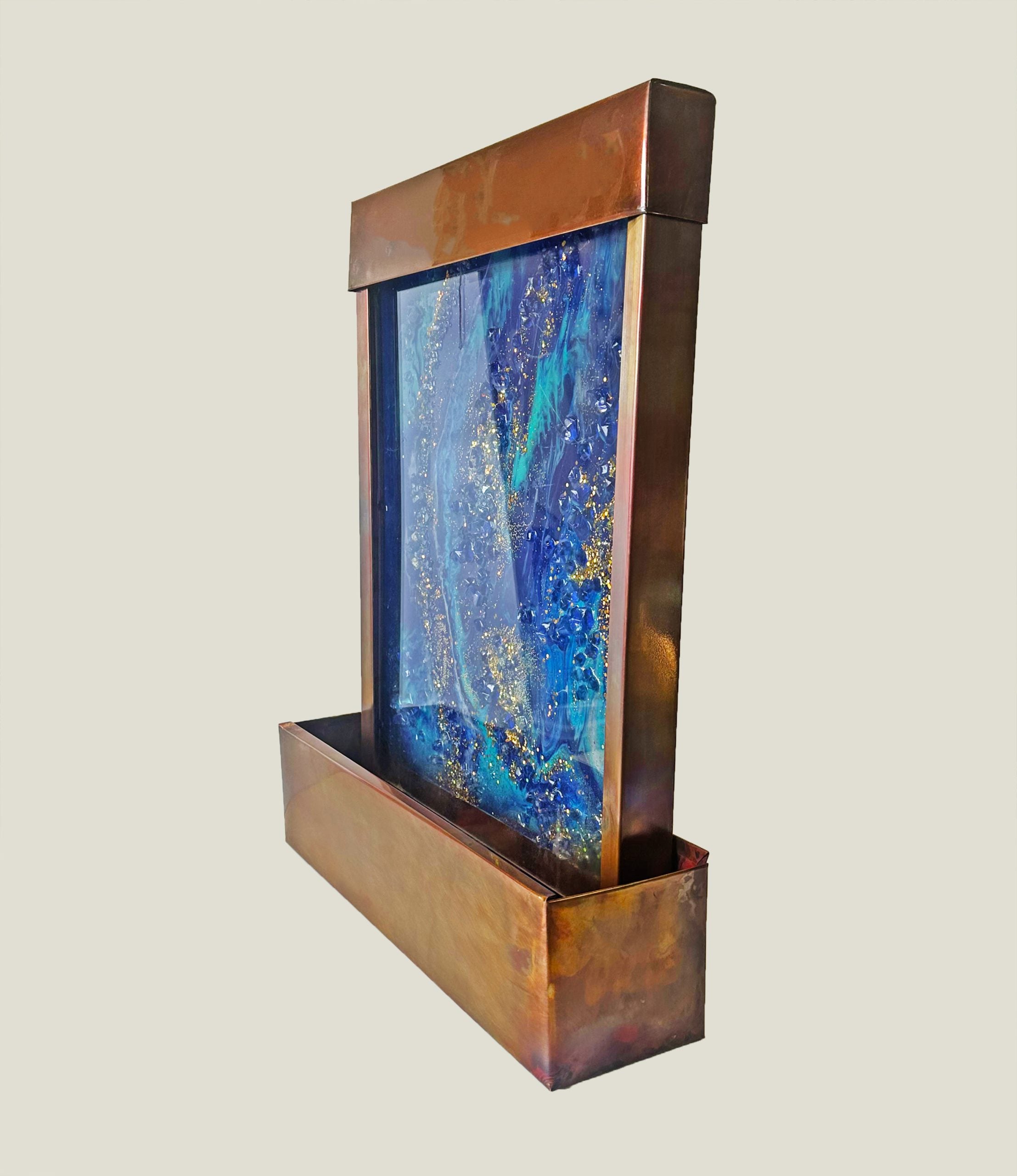 Cameron Harvey Geode 27″ H x 20″ W Indoor Tabletop Fountain