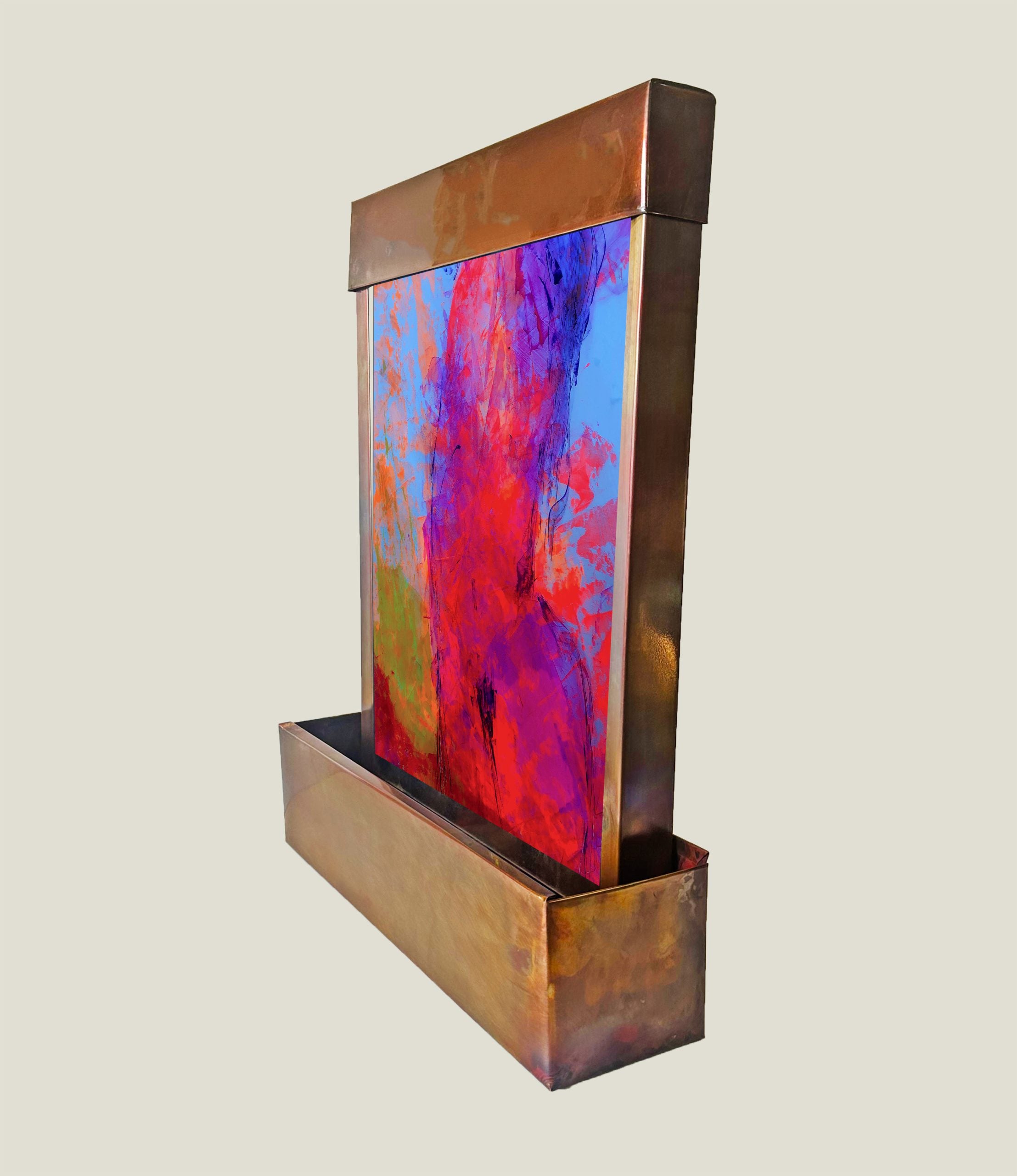Cameron Harvey Holi 27″ H x 22″ W Indoor Tabletop Fountain
