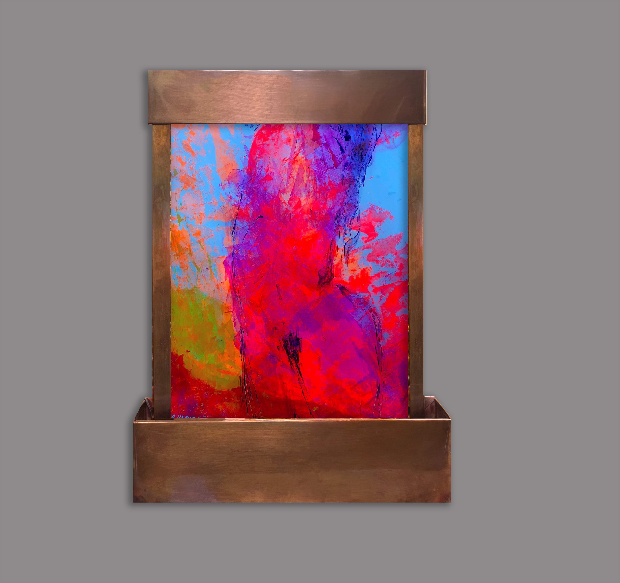 Cameron Harvey Holi 27″ H x 22″ W Indoor Tabletop Fountain
