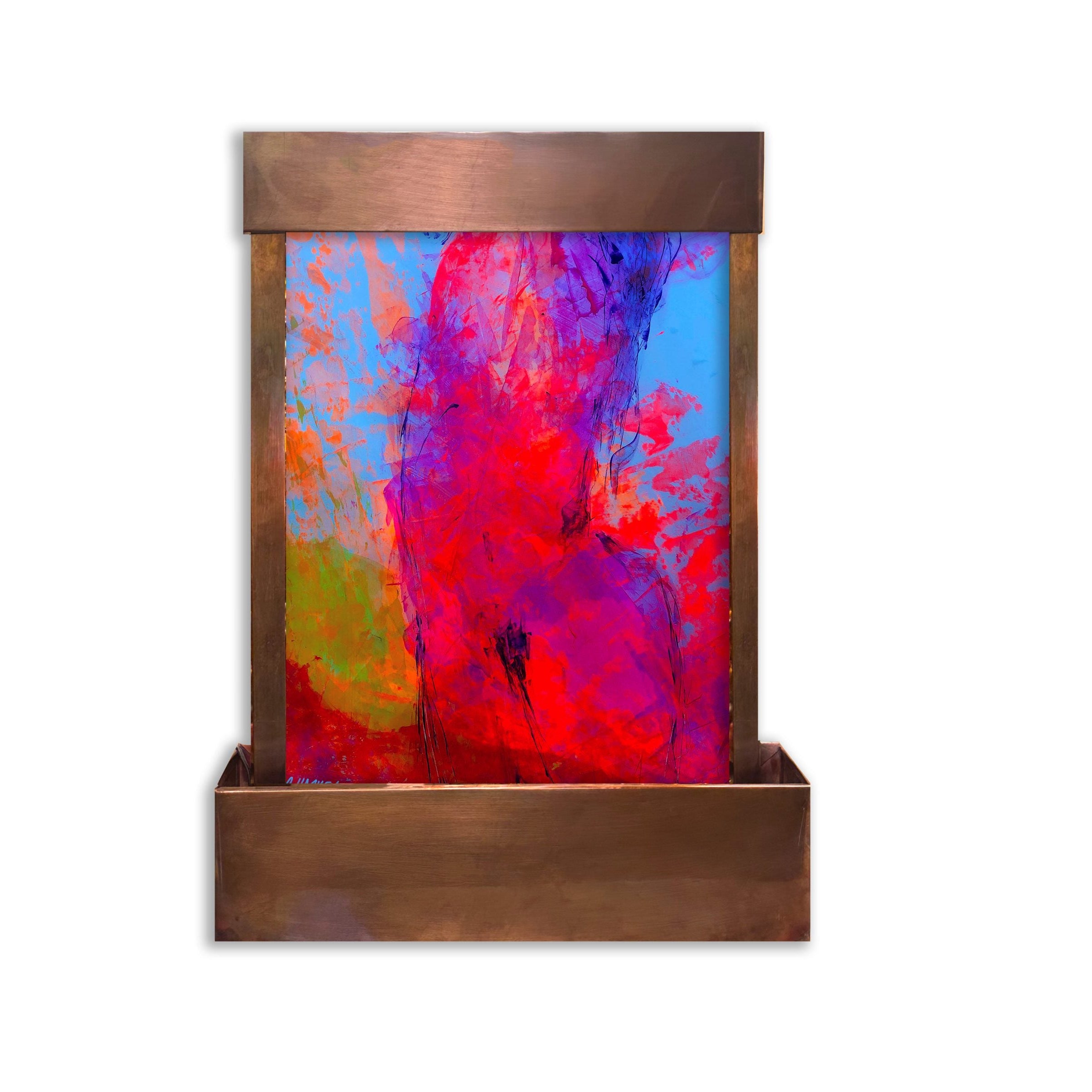 Cameron Harvey Holi 27″ H x 22″ W Indoor Tabletop Fountain