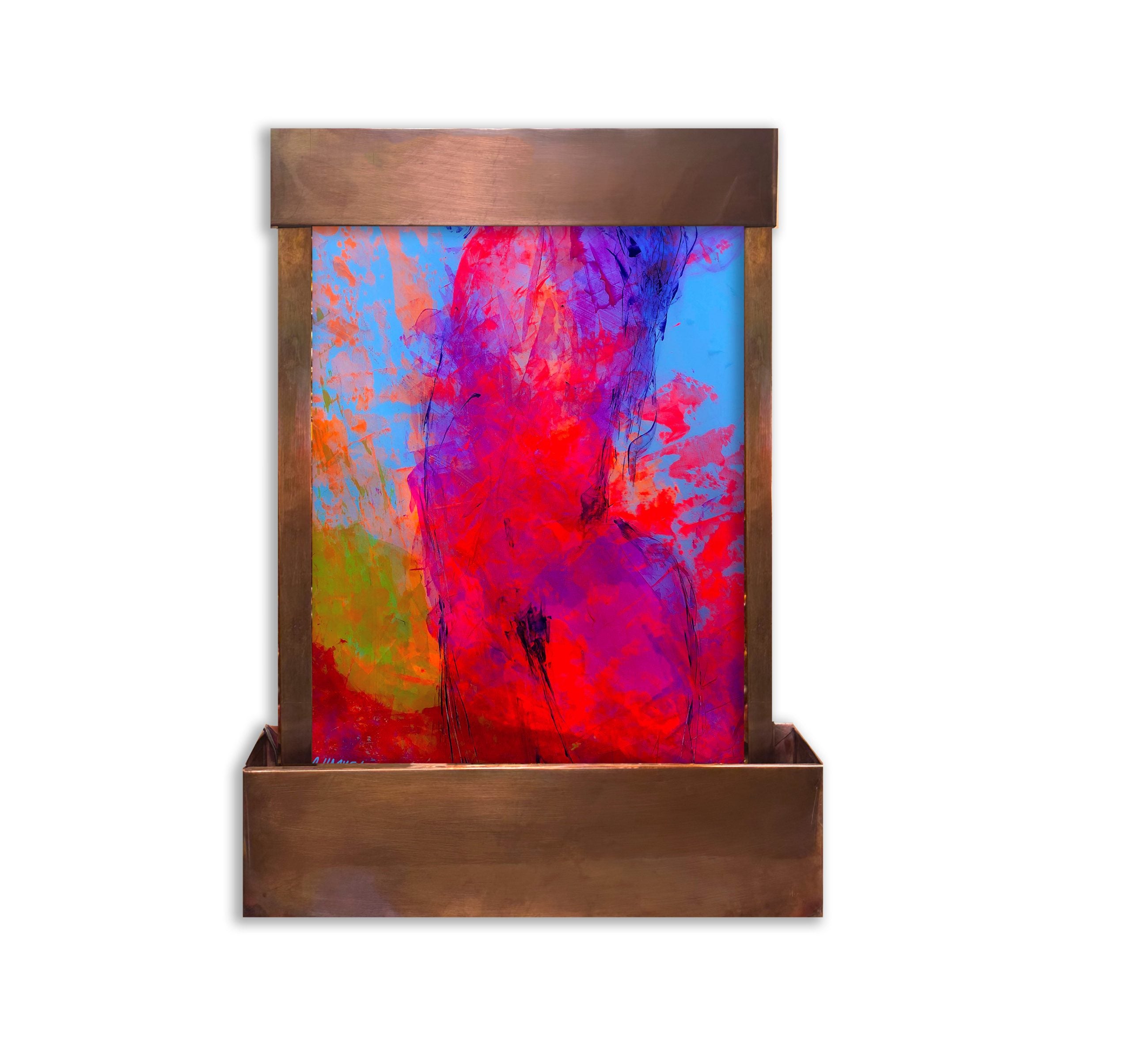 Cameron Harvey Holi 27″ H x 22″ W Indoor Tabletop Fountain
