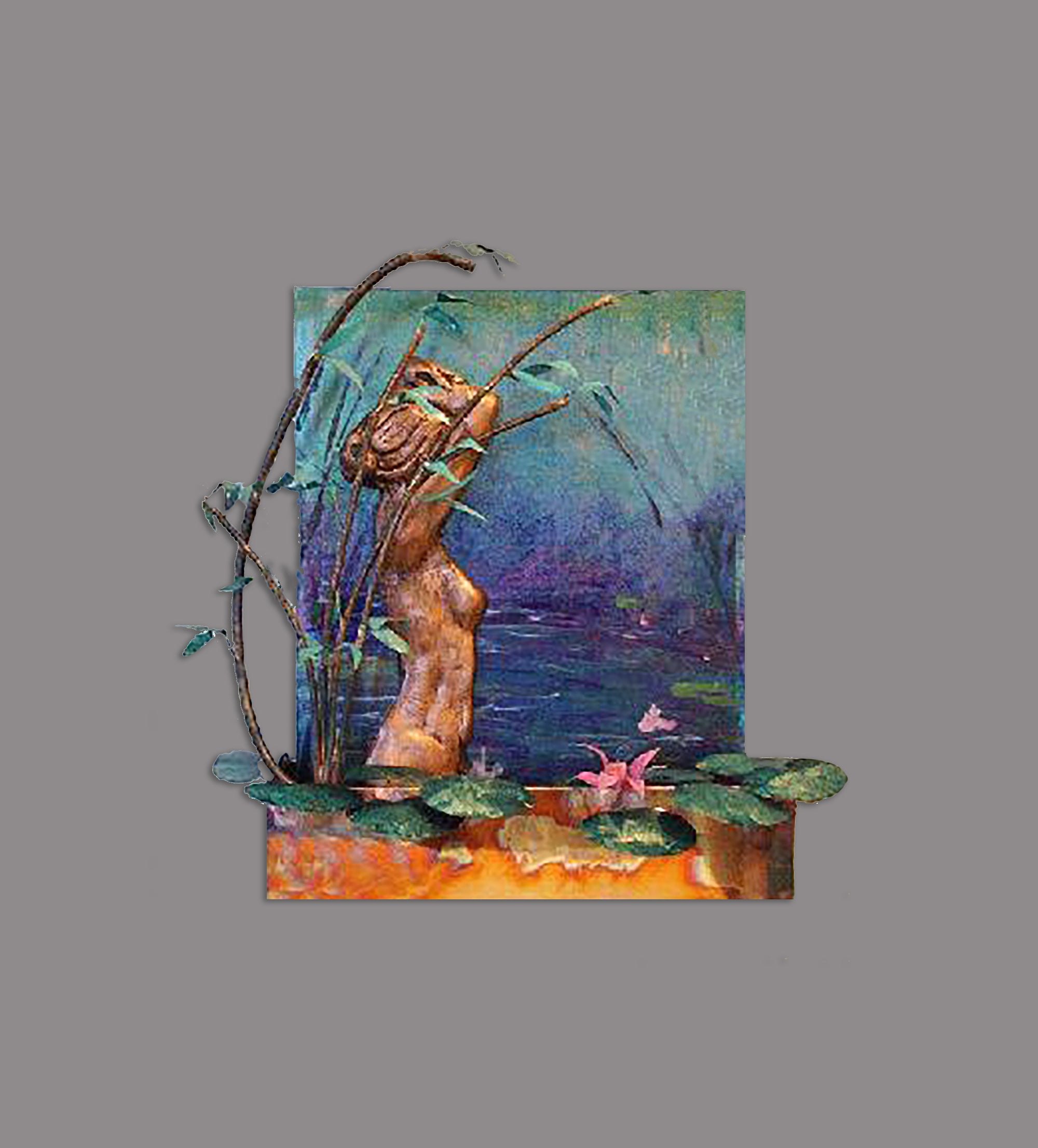 Cameron Harvey The Bather 21″ H x 21″ W Indoor Tabletop Fountain
