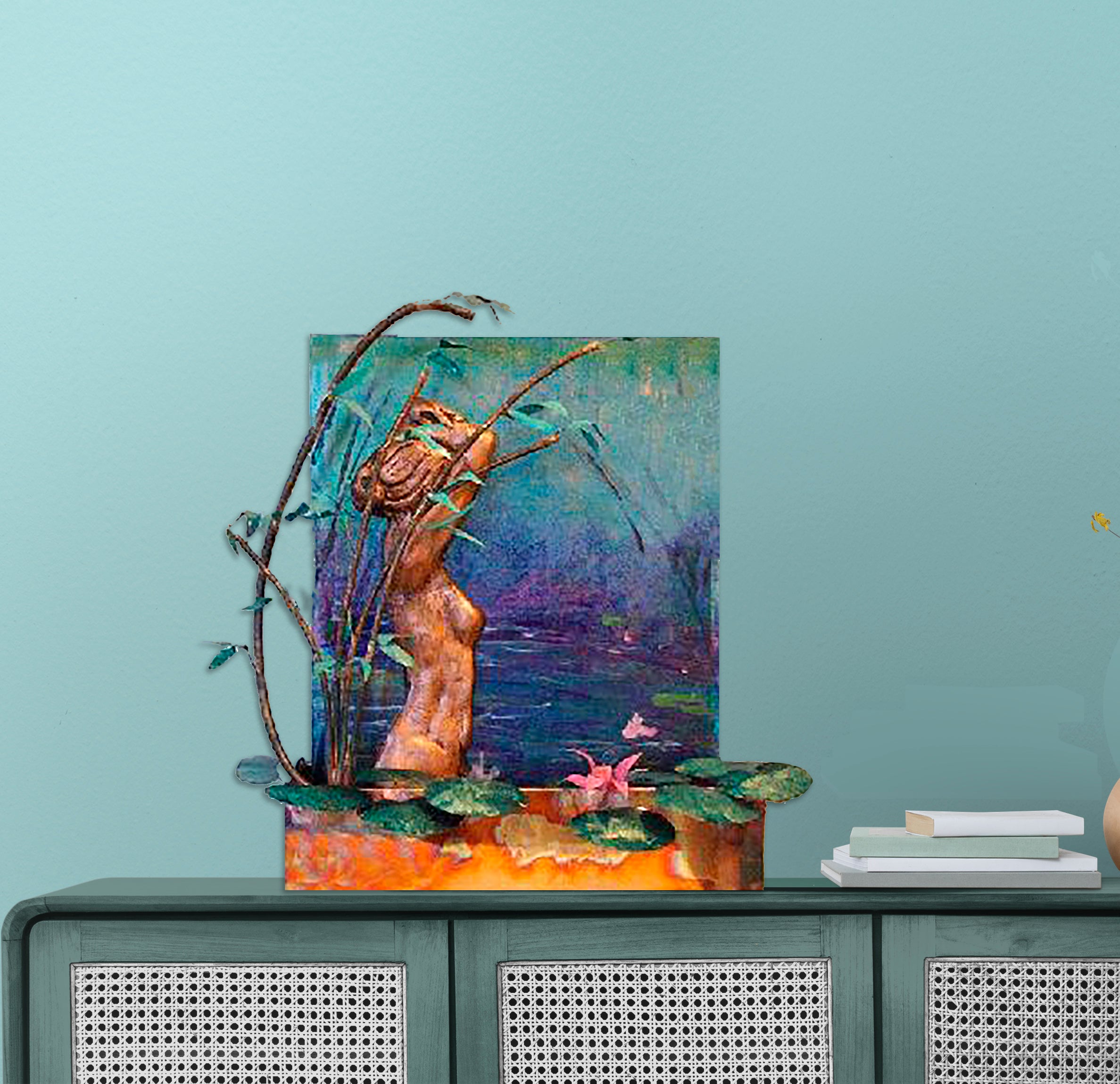 Cameron Harvey The Bather 21″ H x 21″ W Indoor Tabletop Fountain