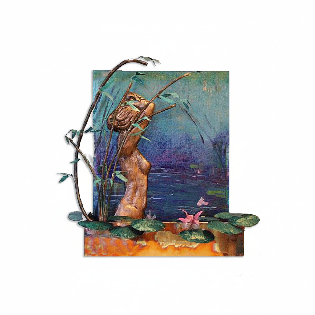 Cameron Harvey The Bather 21″ H x 21″ W Indoor Tabletop Fountain