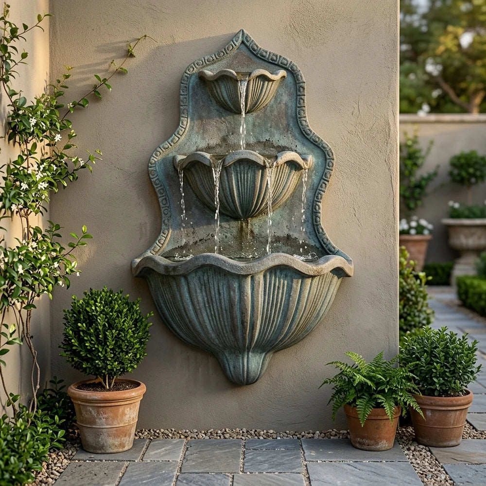 Giannini Garden Vicentina Outdoor Wall Fountain 111