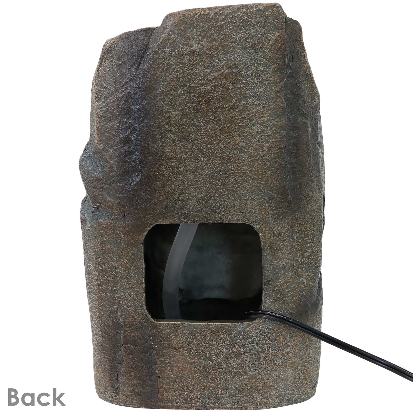 Sunnydaze 11" Stony Rock Waterfall Indoor Tabletop Fountain
