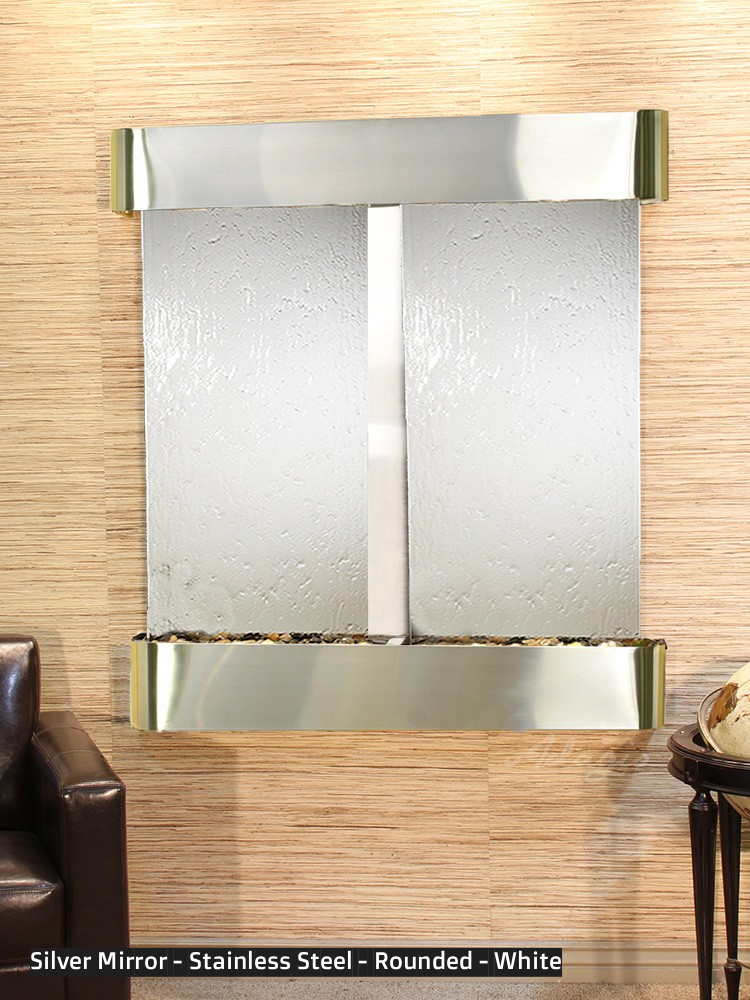 Adagio Aspen Falls 54” H x 50” W Indoor Water Wall Fountain AFR1002