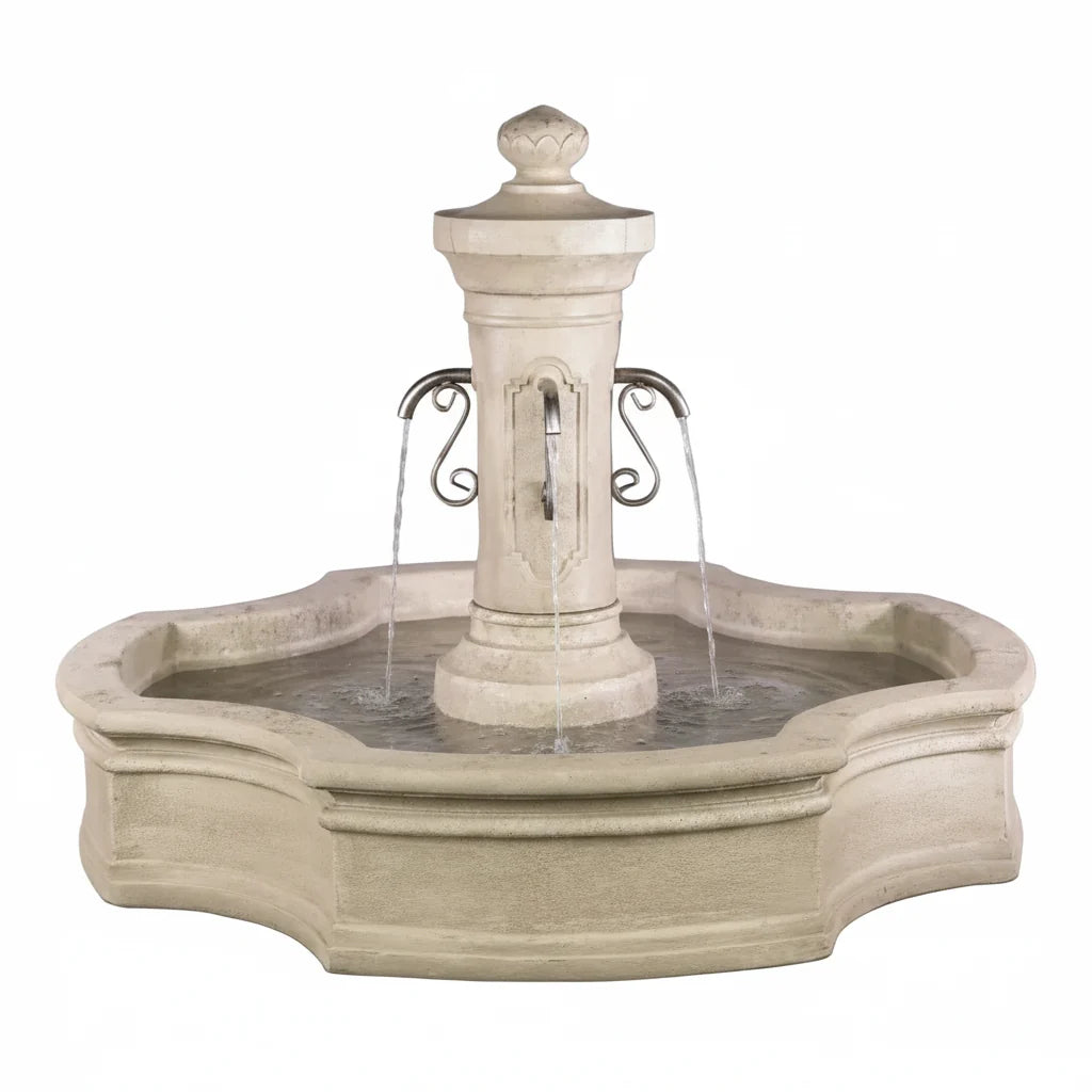 Giannini Garden Amalfi Monaco Outdoor Pond Fountain 1858
