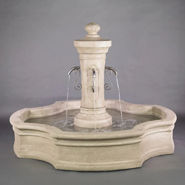 Giannini Garden Amalfi Monaco Outdoor Pond Fountain 1858