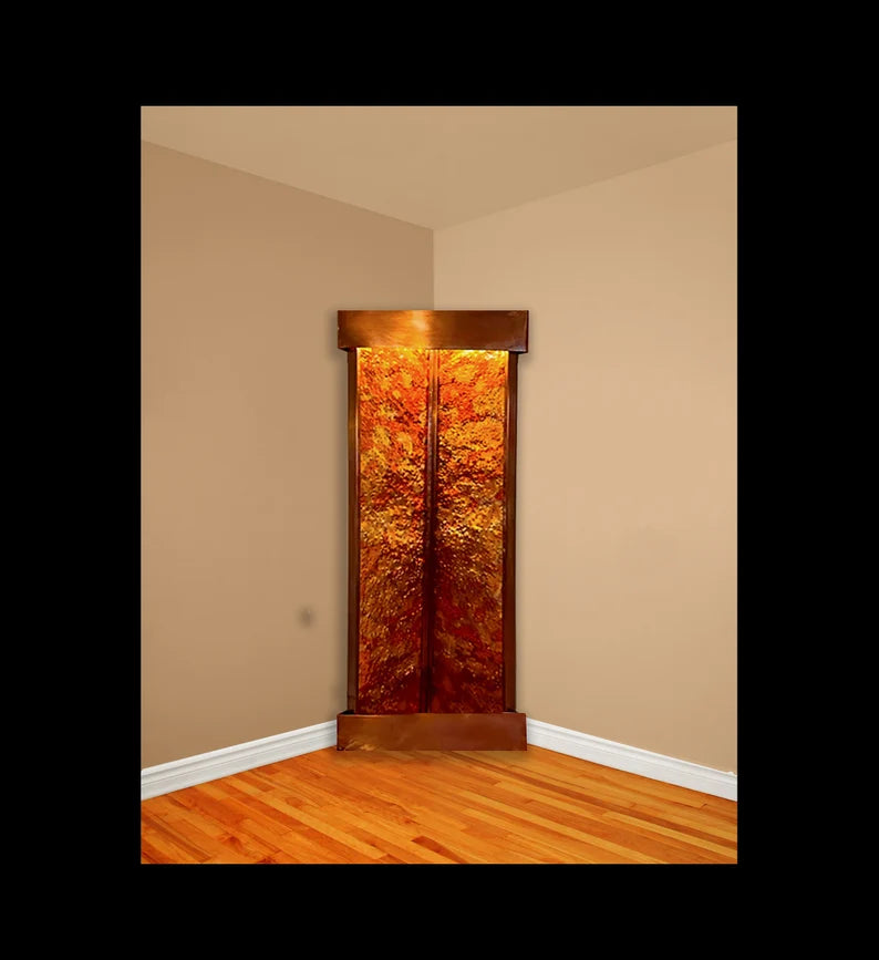 Cameron Harvey 6′ H x 36″ W Canyon Indoor Corner Fountain