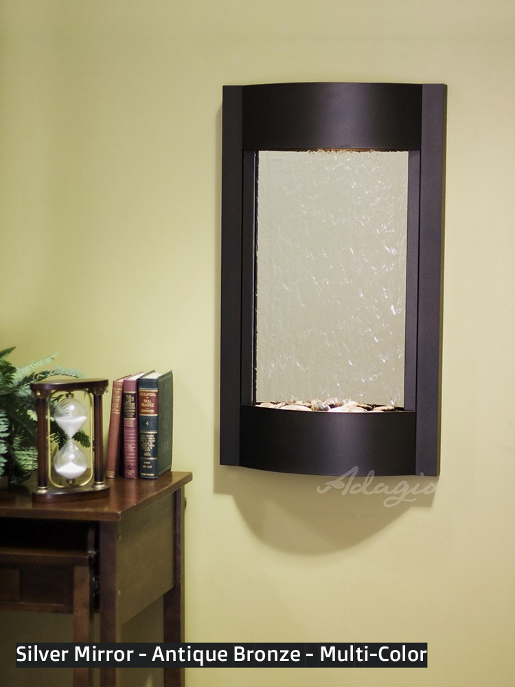 Adagio Serene Waters 36"H x 21"W Indoor Wall Fountain SWA1011