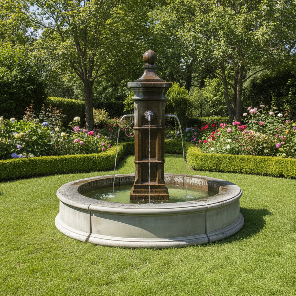 Giannini Garden Aquitaine Easy Pond Outdoor Water Fountain 1809