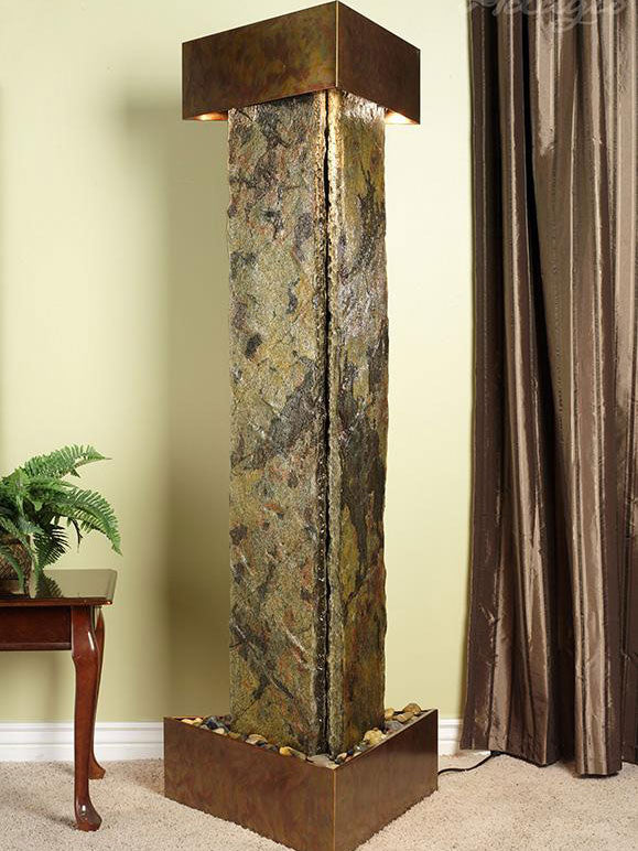 Adagio Artesian Springs 70" H x 26" W Indoor Water Floor Fountain ASF1002